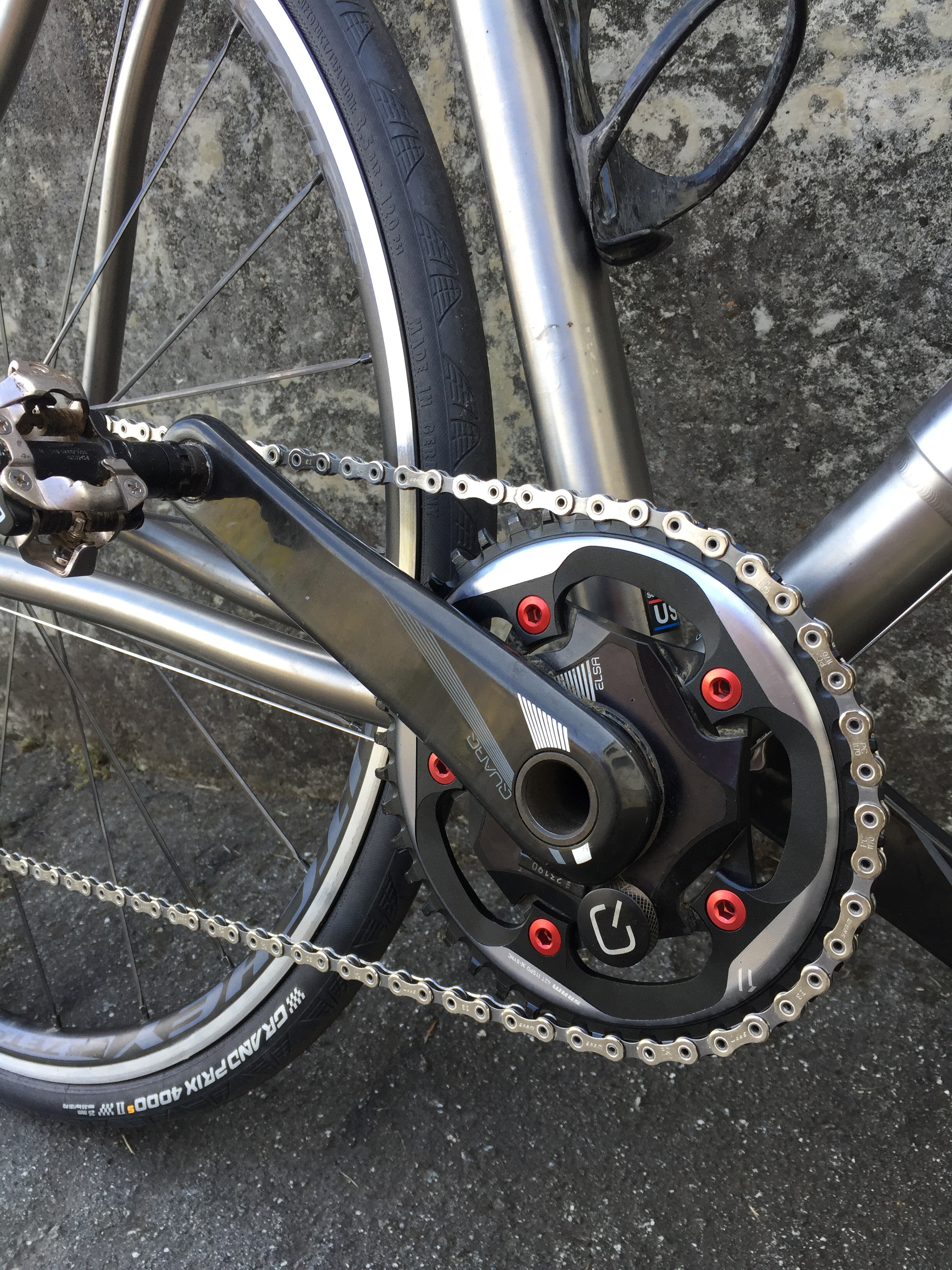 single front chainring road bike